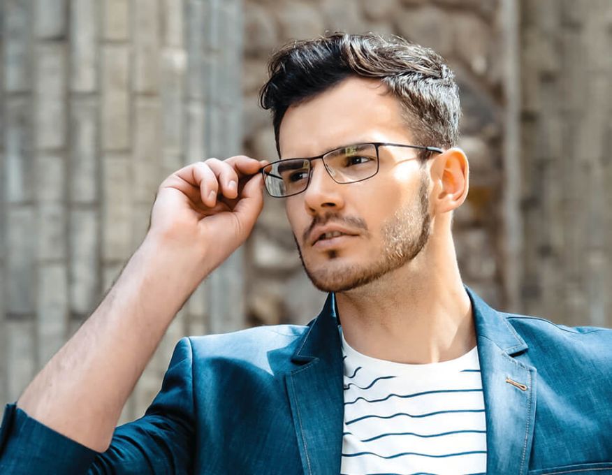 33 Most Popular Mens Hairstyles With Glasses for 2024 | Mens glasses,  Professional hairstyles for men, Hairstyles with glasses